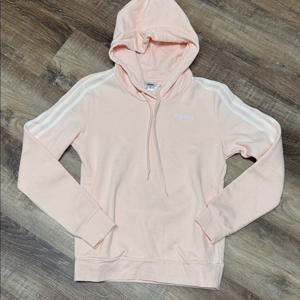 Adidas Women's Light Pink Hoodie Light Peach